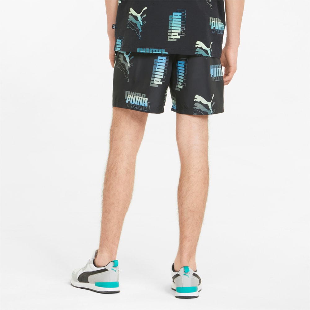 Зображення Puma Шорти Power Summer Printed Men’s Shorts #2: Puma Black