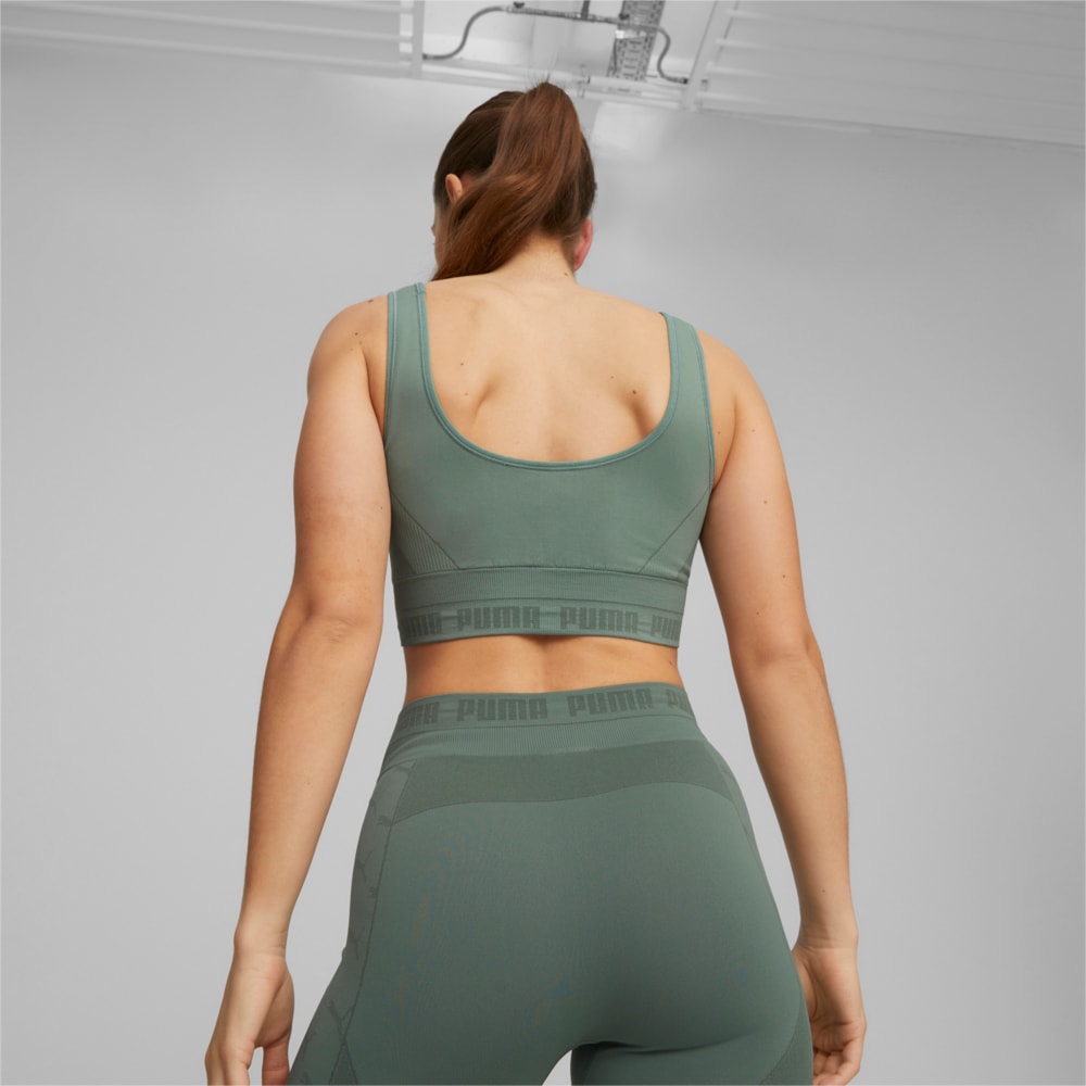 Зображення Puma Топ EVOKNIT Crop Top Women #2: Eucalyptus