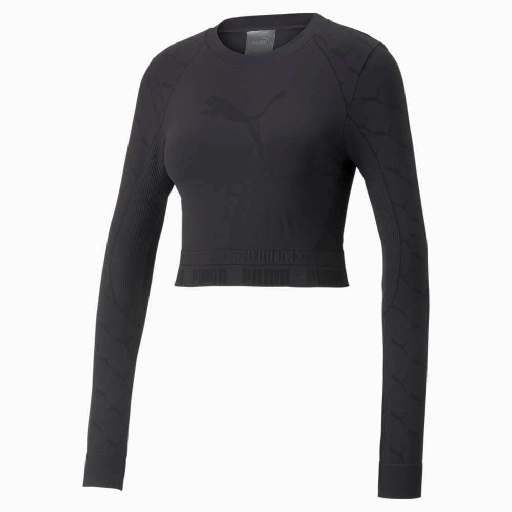 EVOKNIT Longsleeve Tee Women Puma Black
