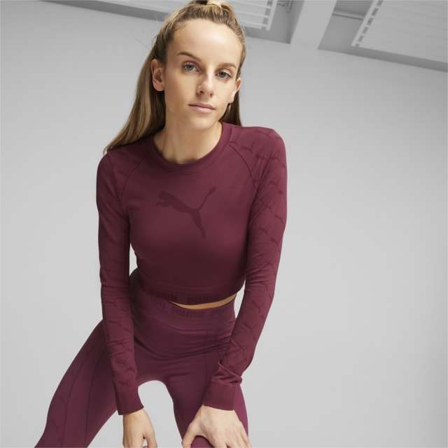 Image PUMA Camiseta Manga Longa EVOKNIT Feminina