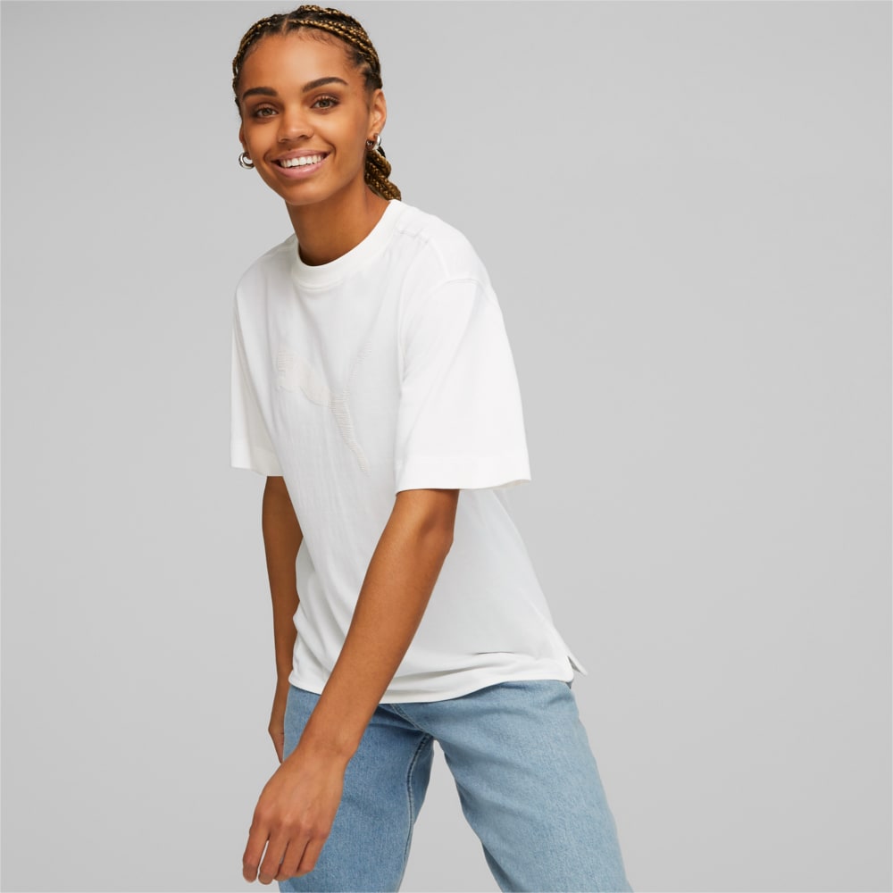 Изображение Puma Футболка HER Tee Women #1: Puma White