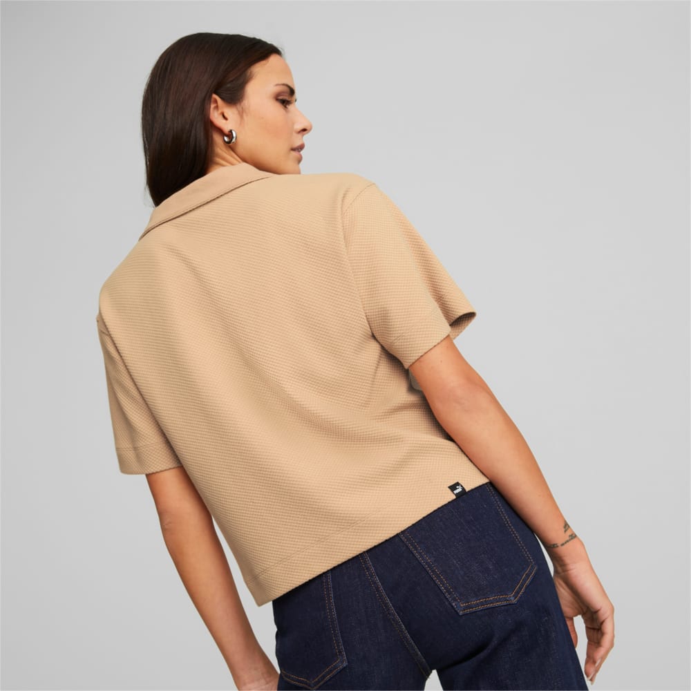 Изображение Puma Поло HER Polo Tee Women #2: Dusty Tan