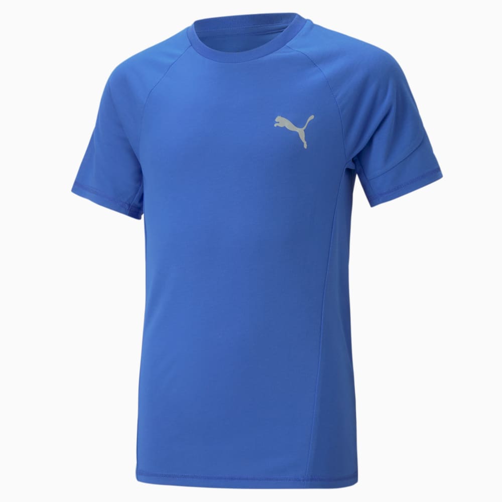 Изображение Puma Детская футболка Evostripe Tee Youth #1: Royal Sapphire