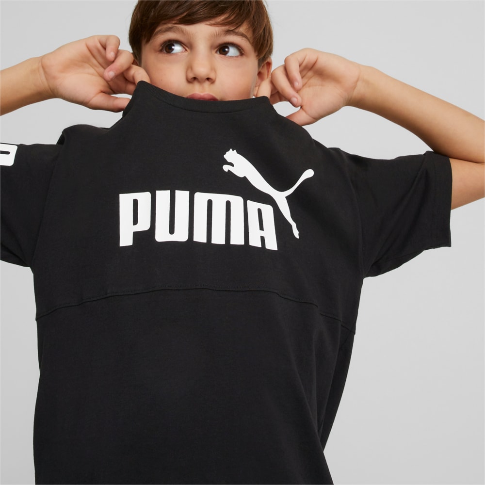 Зображення Puma Дитяча футболка PUMA Power Tee Youth #1: Puma Black