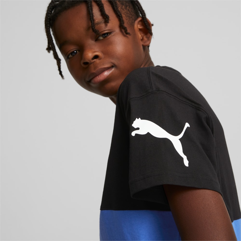 Изображение Puma Детская футболка PUMA Power Tee Youth #2: Royal Sapphire