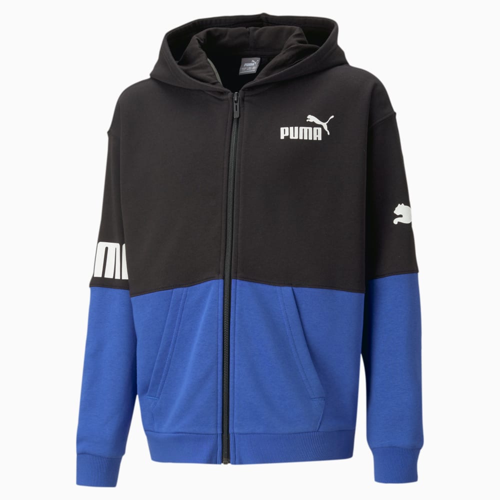Puma kids' youth deals sherpa lined hoodie
