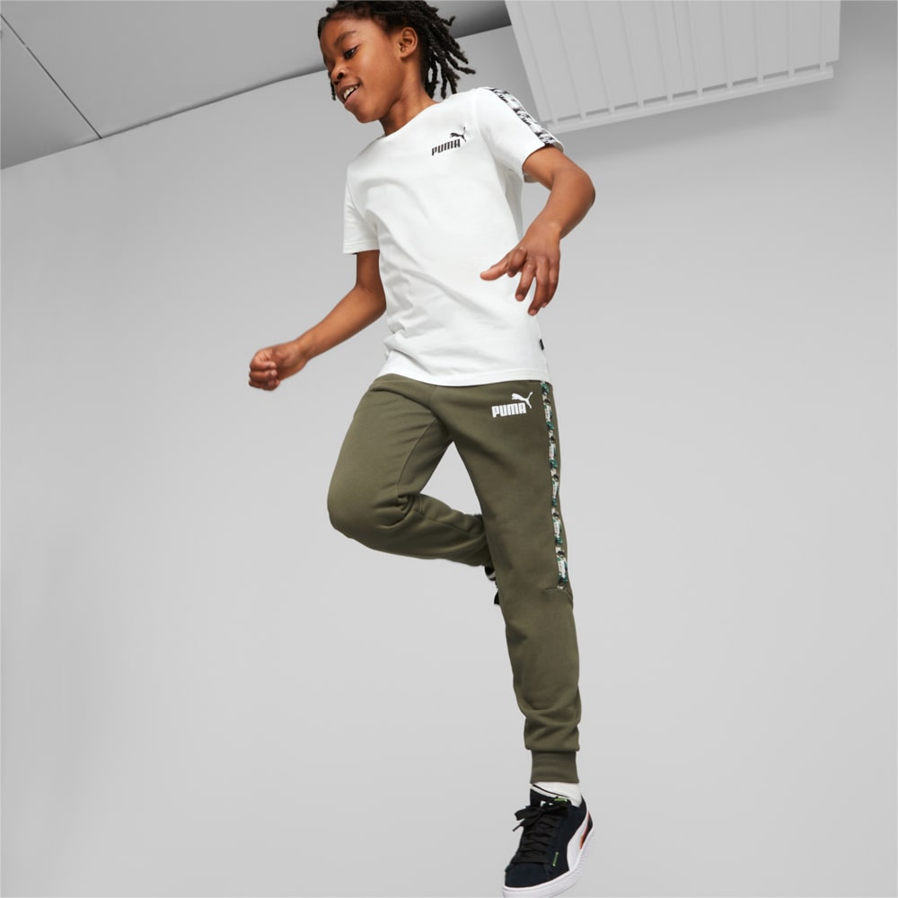 Изображение Puma Детская футболка Essentials Tape Camo Tee Youth #2: Puma White