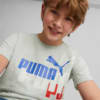 Изображение Puma Детская футболка ESS+ LOGO POWER Tee Youth #2: light gray heather