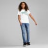 Изображение Puma Детская футболка ESS+ LOGO POWER Tee Youth #4: PUMA White-Adriatic