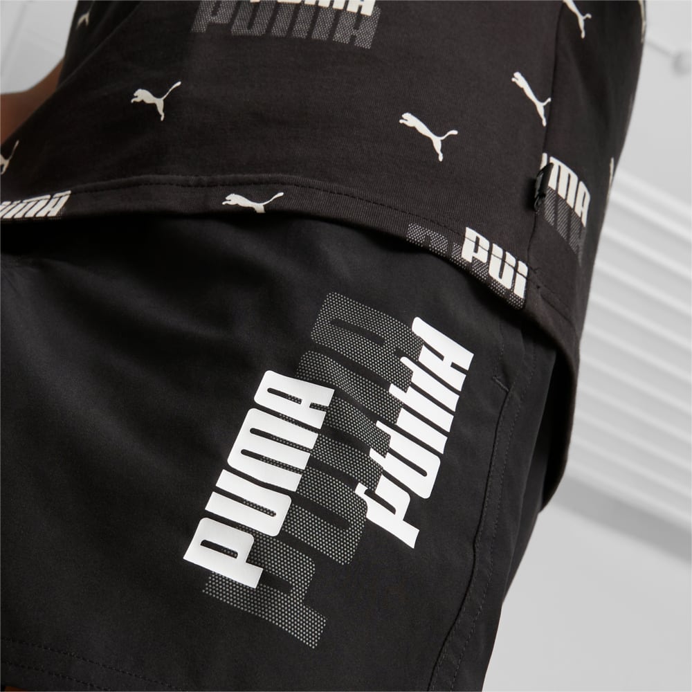 Зображення Puma Дитячі шорти Essentials+ Logolab Woven Shorts Youth #2: Puma Black