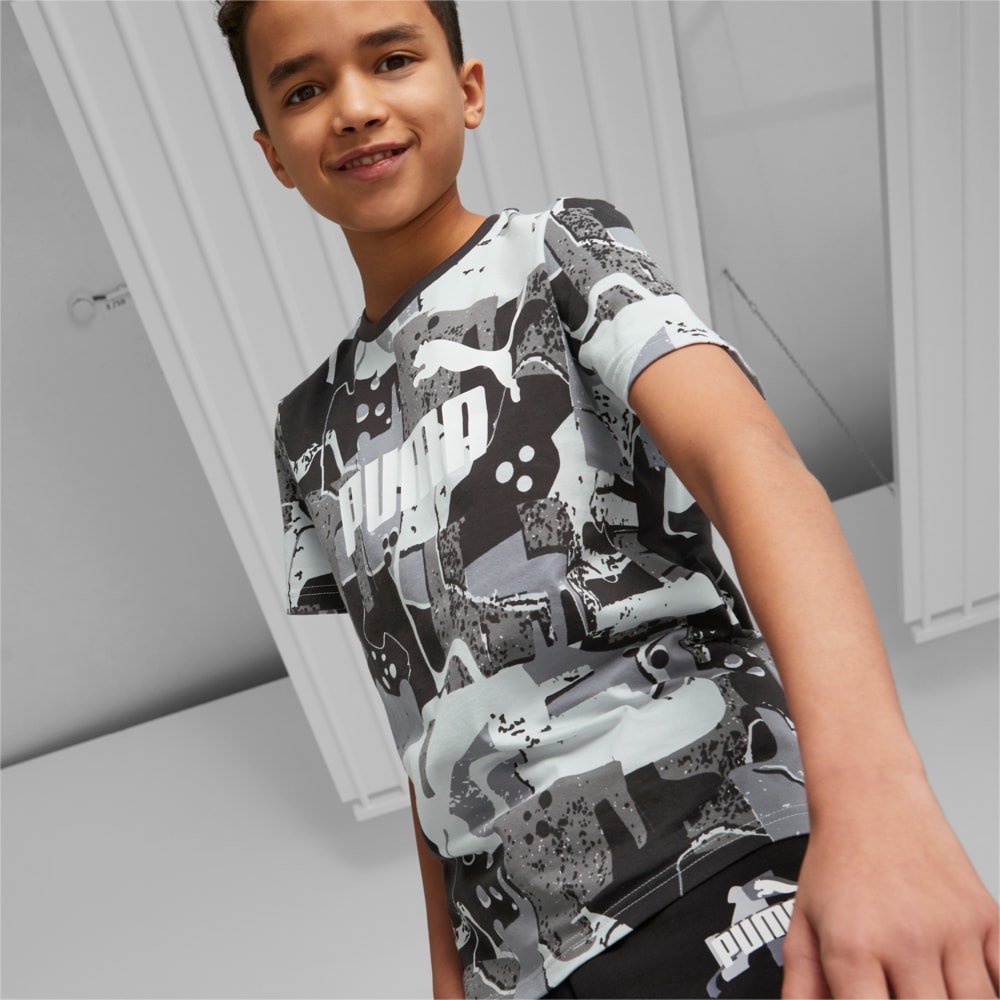 Image PUMA Camiseta Essentials+ Street Art Printed Juvenil #1