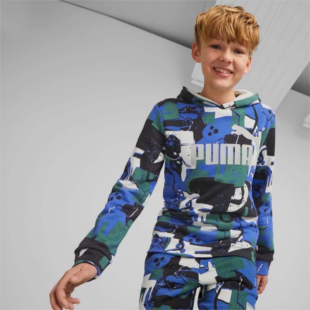 Image Puma Essentials+ Street Art Printed Hoodie Youth #1