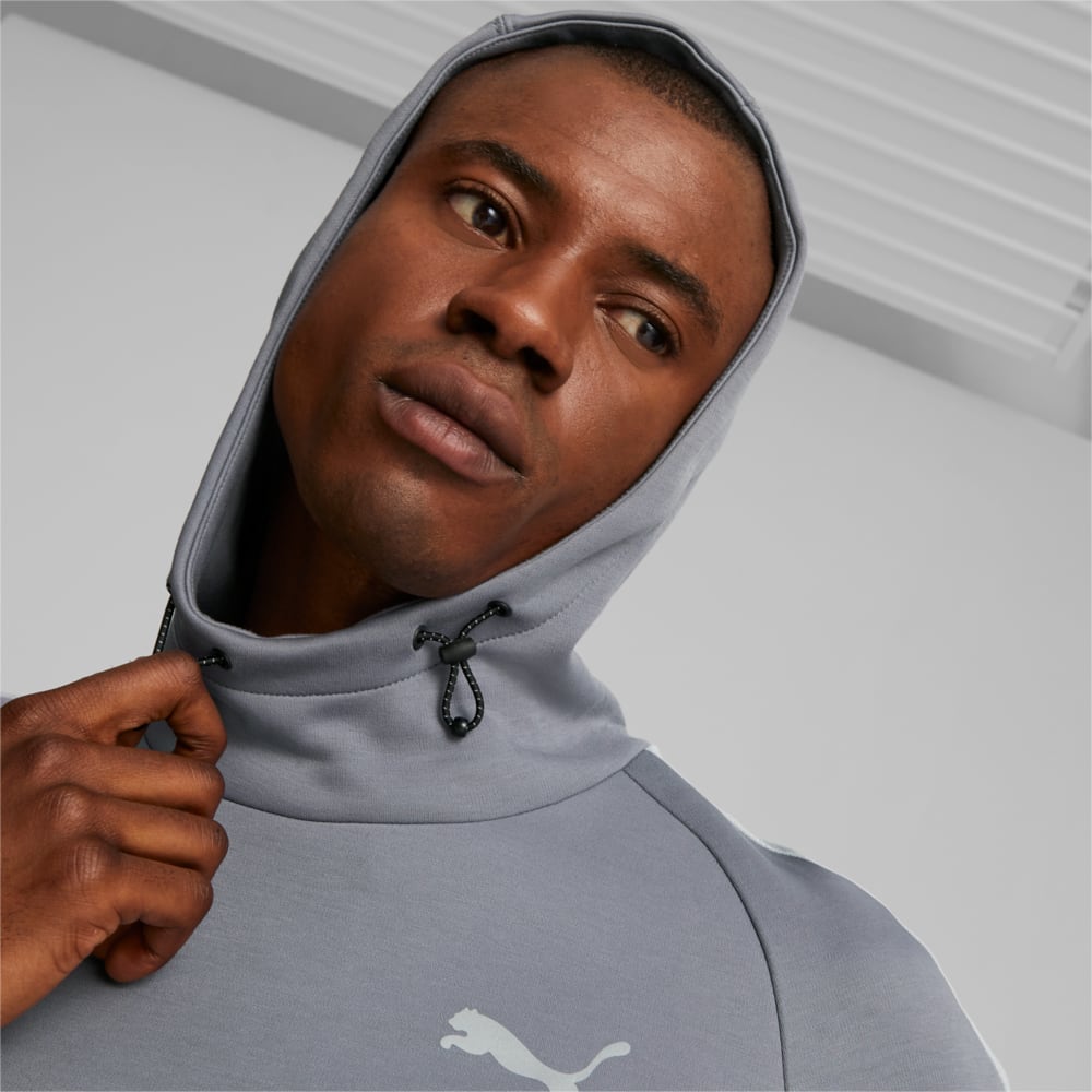 EVOSTRIPE Hoodie Men Gray Puma Sku 673312 69