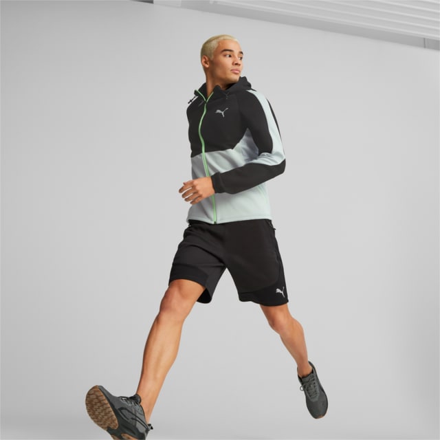 Image PUMA Moletom EVOSTRIPE Full-Zip Malha Dupla Masculino