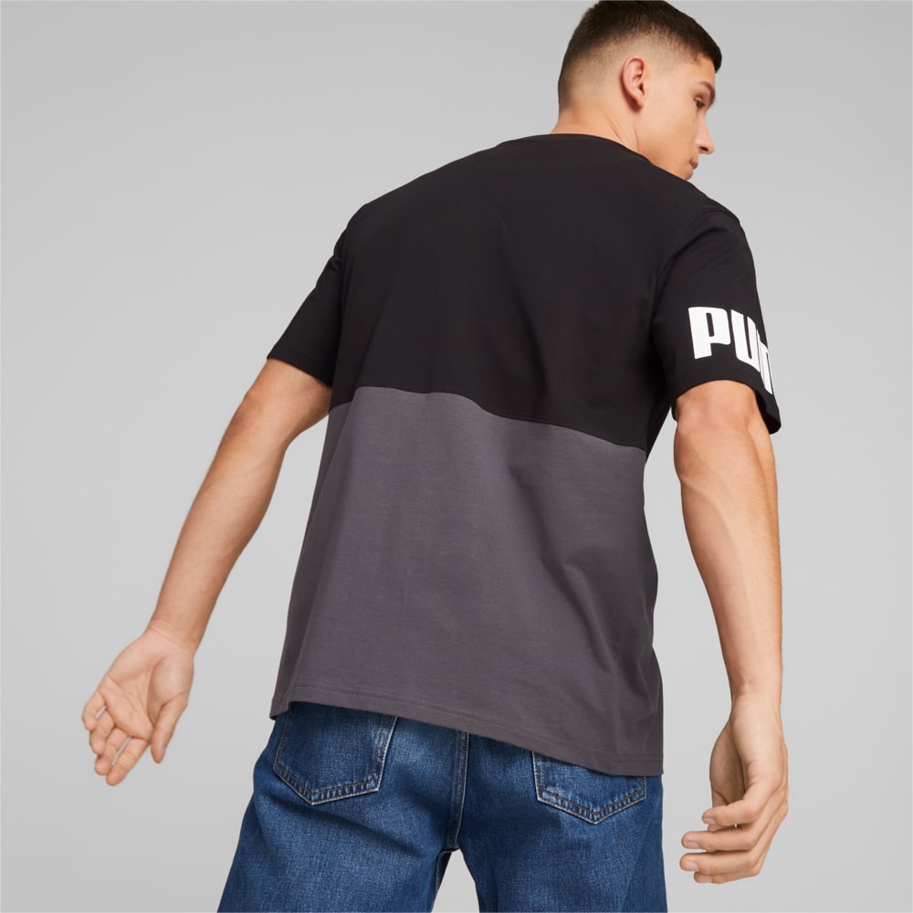 Image Puma PUMA POWER Colourblock Tee Men #2