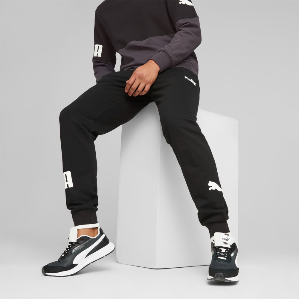 Изображение Puma Штаны PUMA POWER Sweatpants Men #1: Puma Black