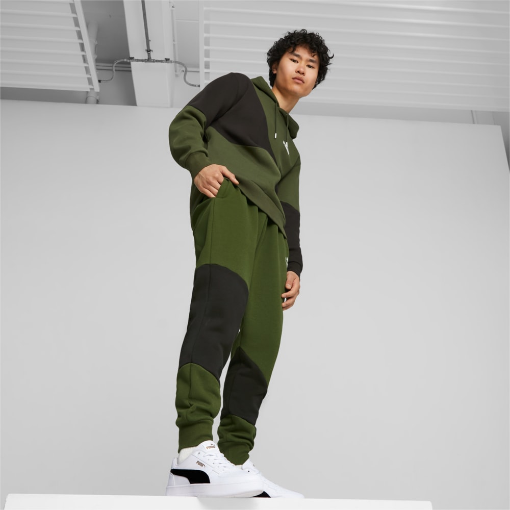 Изображение Puma Штаны PUMA POWER Cat Sweatpants Men #2: Myrtle