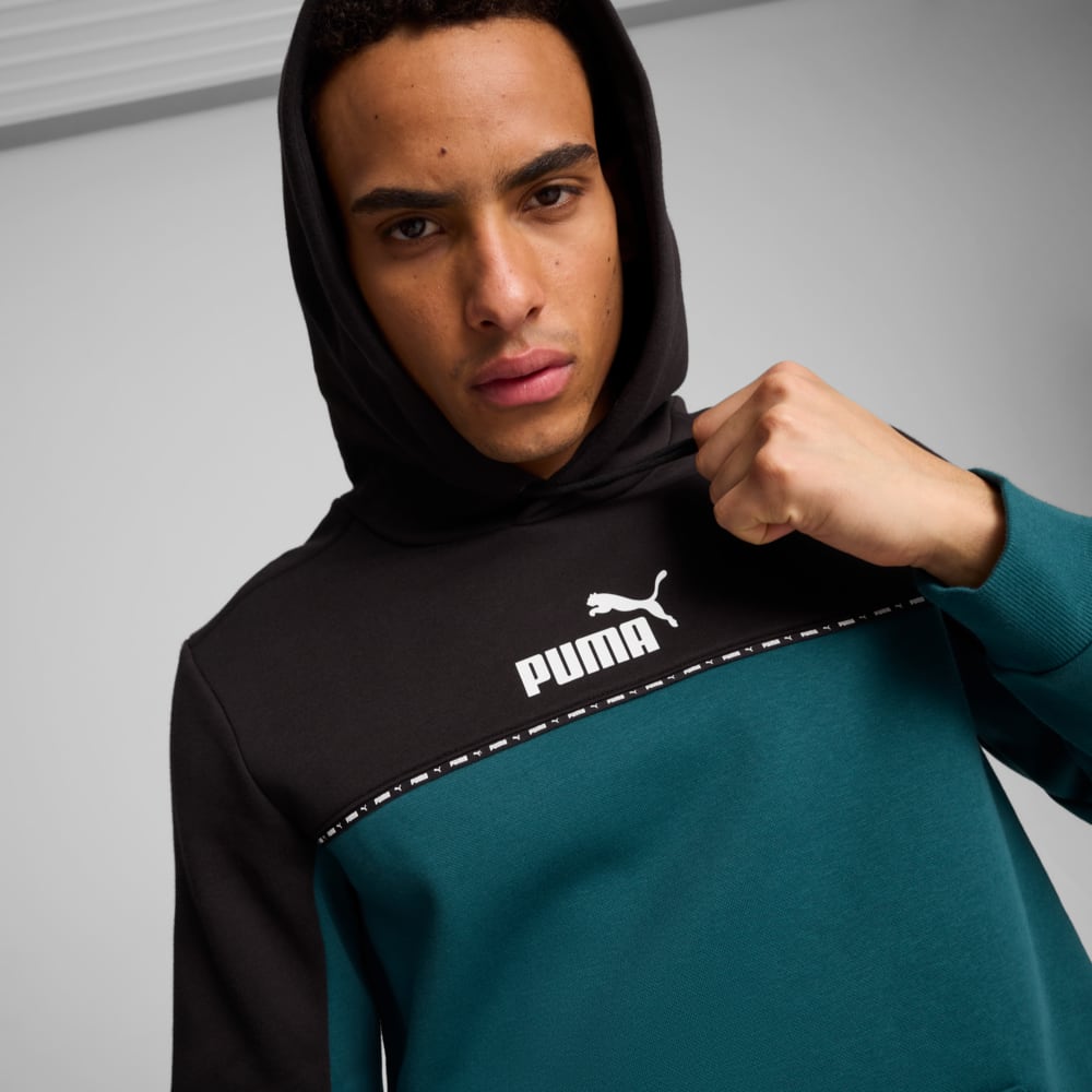 Imagen PUMA Polerón con gorro Essentials Block Tape para hombre #2