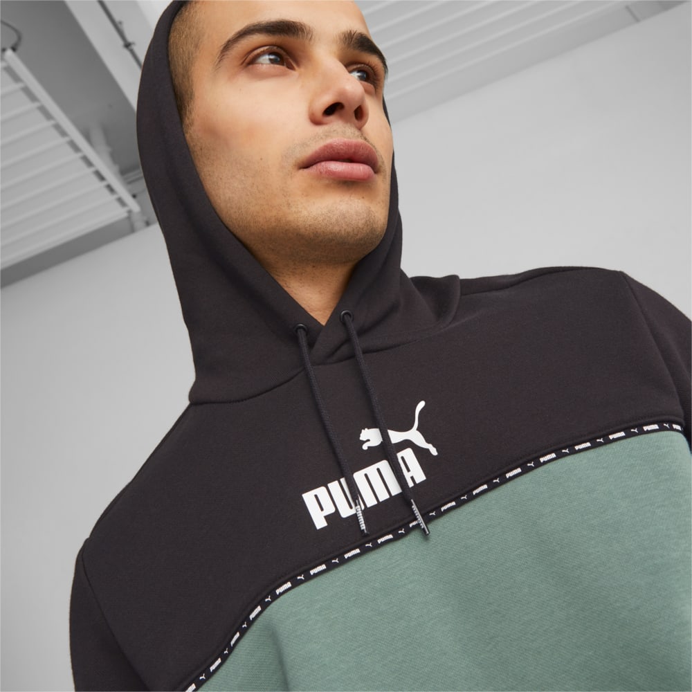 Изображение Puma Худи Essentials Polar Fleece Hoodie Men #2: Eucalyptus