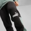 Зображення Puma Штани Essentials Block Tape Sweatpants Men #2: PUMA Black-Eucalyptus