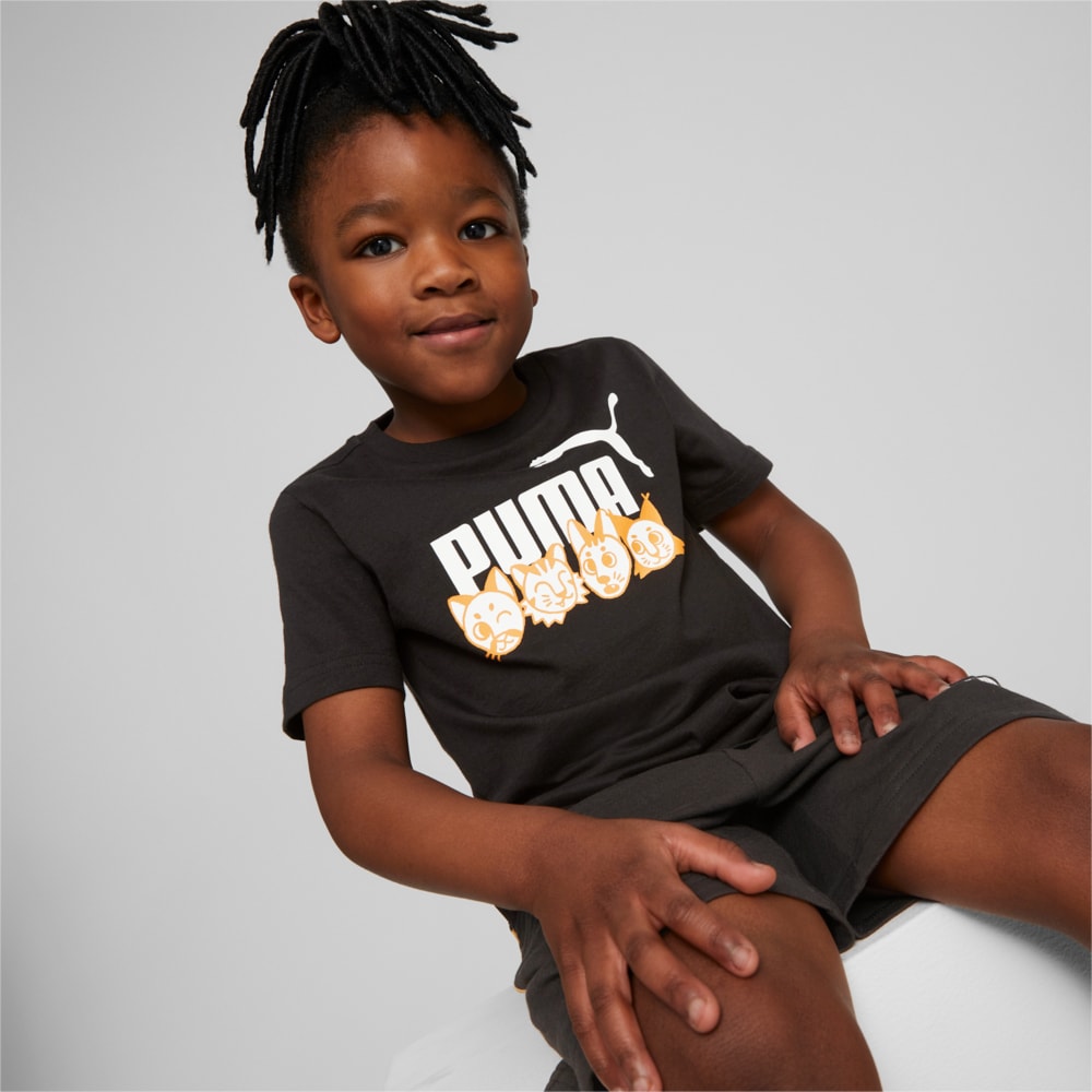 Зображення Puma Дитяча футболка Essentials+ PUMA Mates Tee Kids #1: Puma Black