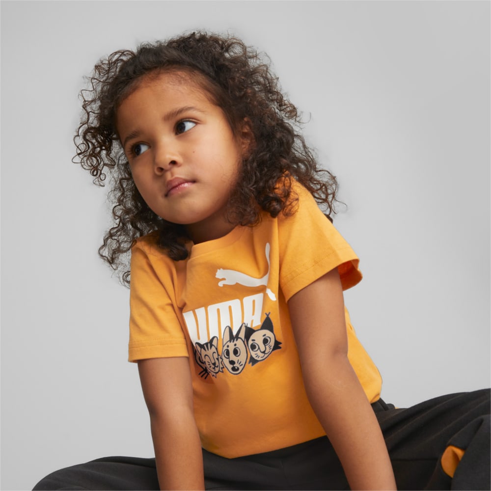 Изображение Puma Детская футболка Essentials+ PUMA Mates Tee Kids #1: Desert Clay