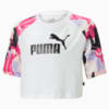 Изображение Puma Детская футболка Essentials+ Street Art Printed Tee Youth #5: Puma White