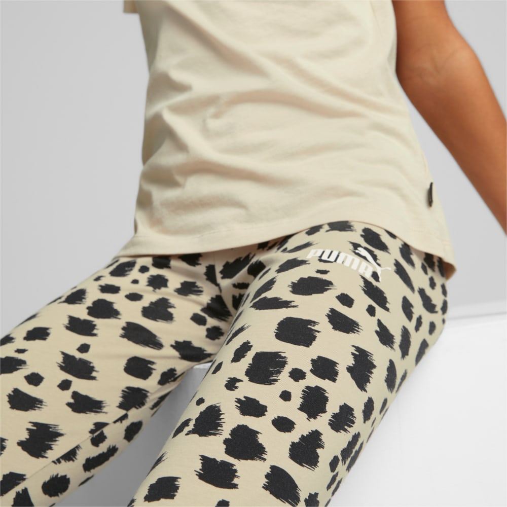 Buy PUMA Animal Print Leggings with Elasticated Waistband Online