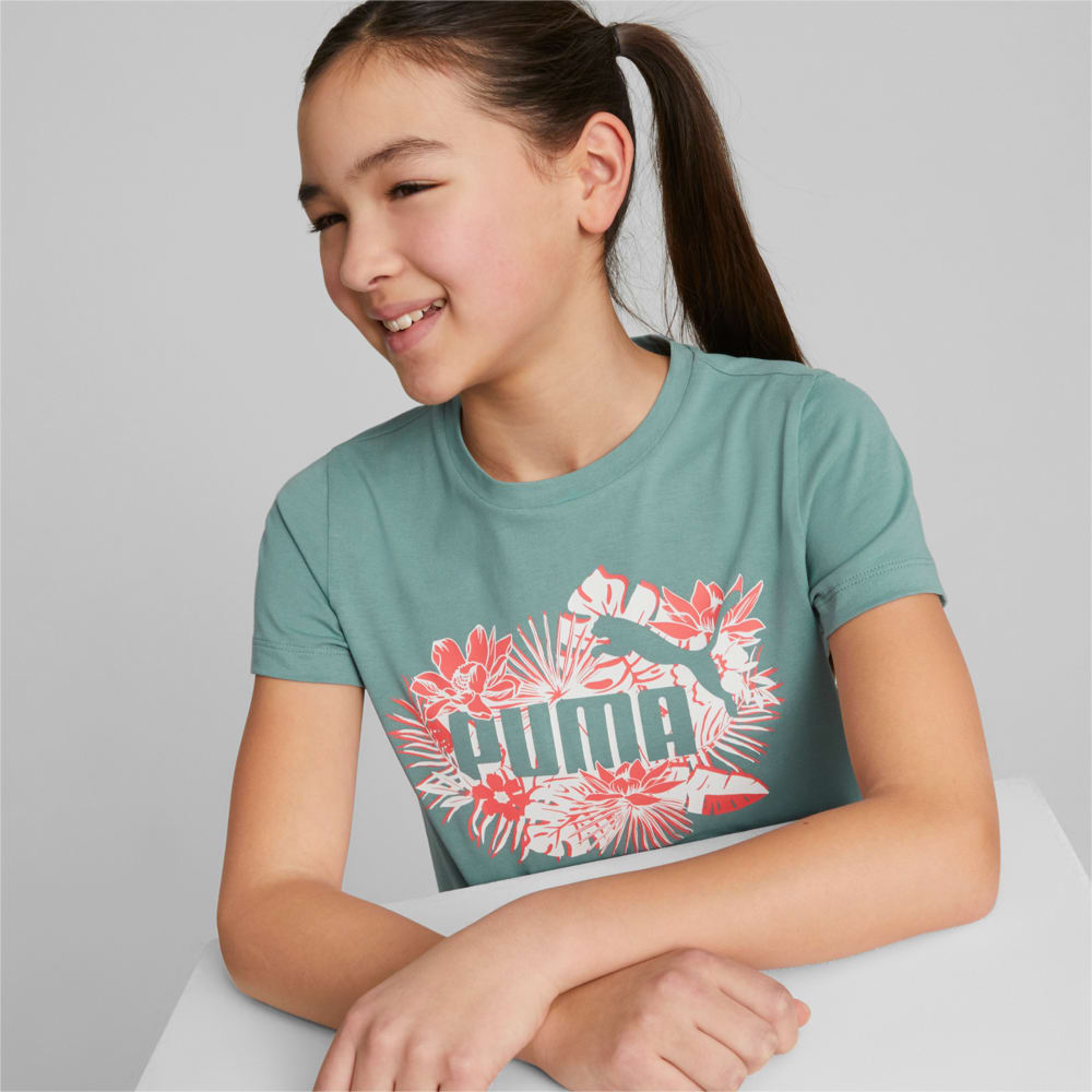 Image PUMA Camiseta Essentials+ FLOWER POWER Juvenil #2