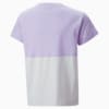Зображення Puma Дитяча футболка PUMA Power Colour Block Tee Youth #7: Vivid Violet