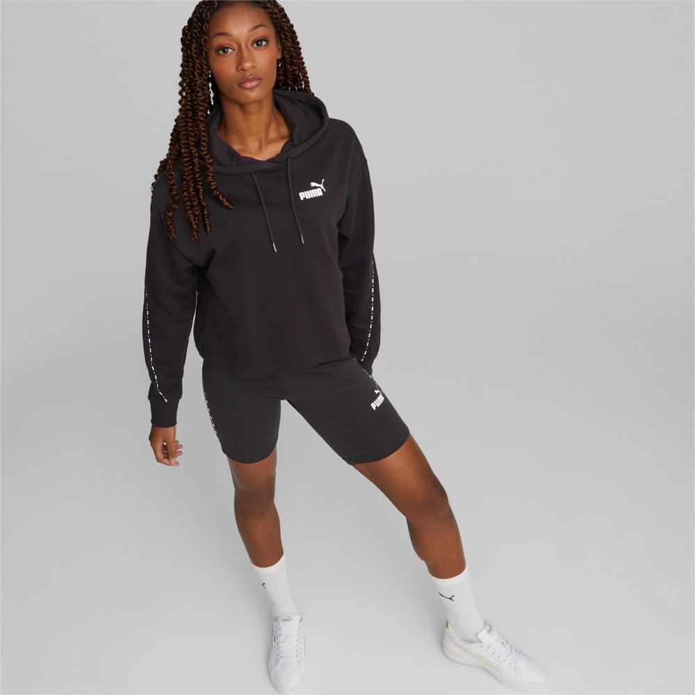 Зображення Puma Худі PUMA POWER Tape Hoodie Women #2: Puma Black