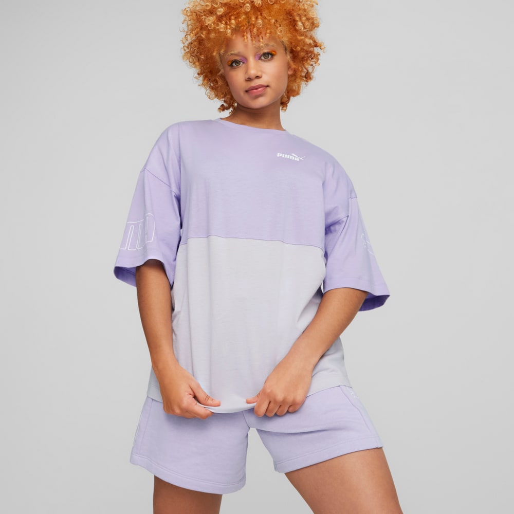 Image Puma PUMA POWER Colourblock Tee Women #1