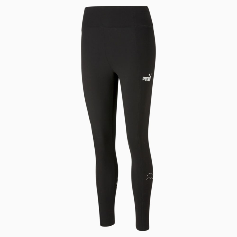 Изображение Puma Леггинсы PUMA POWER Colourblocked Leggings Women #1: Puma Black