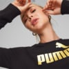 Image PUMA Moletom Essentials+ Metallic Logo Crew Neck Terry Feminina #3