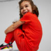 Изображение Puma Детская футболка PUMA x SPONGEBOB Logo Tee Kids #4: Warm Earth