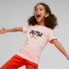 Изображение Puma Детская футболка PUMA x SPONGEBOB Logo Tee Kids #1: rose dust