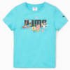 Изображение Puma Детская футболка PUMA x SPONGEBOB Logo Tee Kids #6: Hero Blue