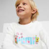 Изображение Puma Детский свитшот PUMA x SPONGEBOB Crewneck Sweatshirt Kids #2: Puma White