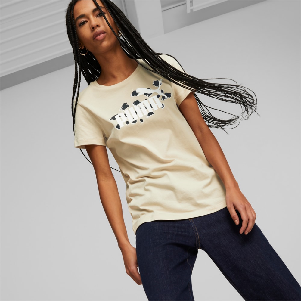 Image PUMA Camiseta Essentials+ Animal Feminina #1