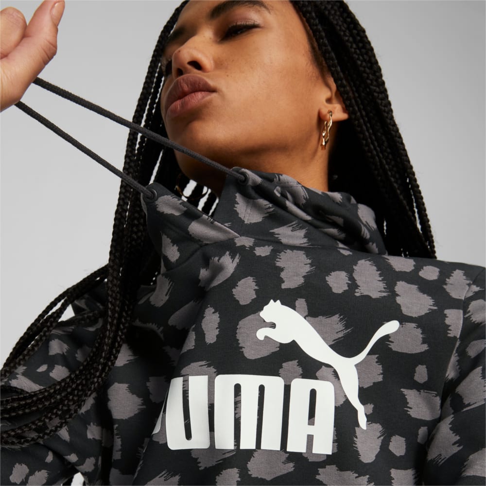 Puma leopard print hoodie 2025