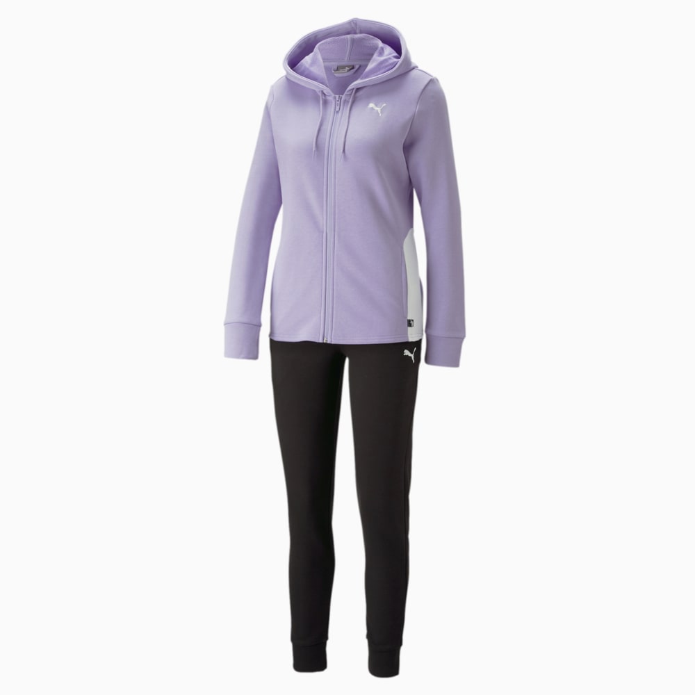 Изображение Puma Спортивный костюм Classic Hooded Tracksuit Women #1: Vivid Violet