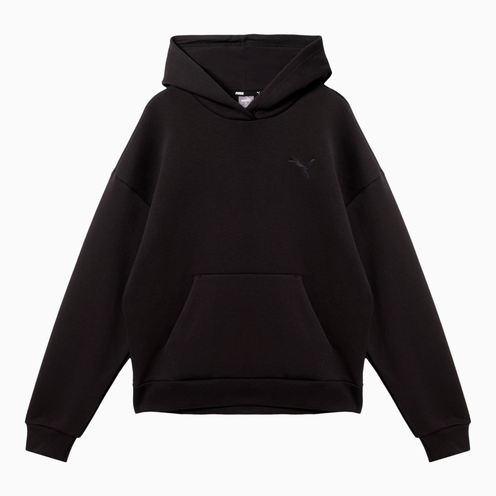 Изображение Puma Худи Elevated Hoodie Women #1: Puma Black