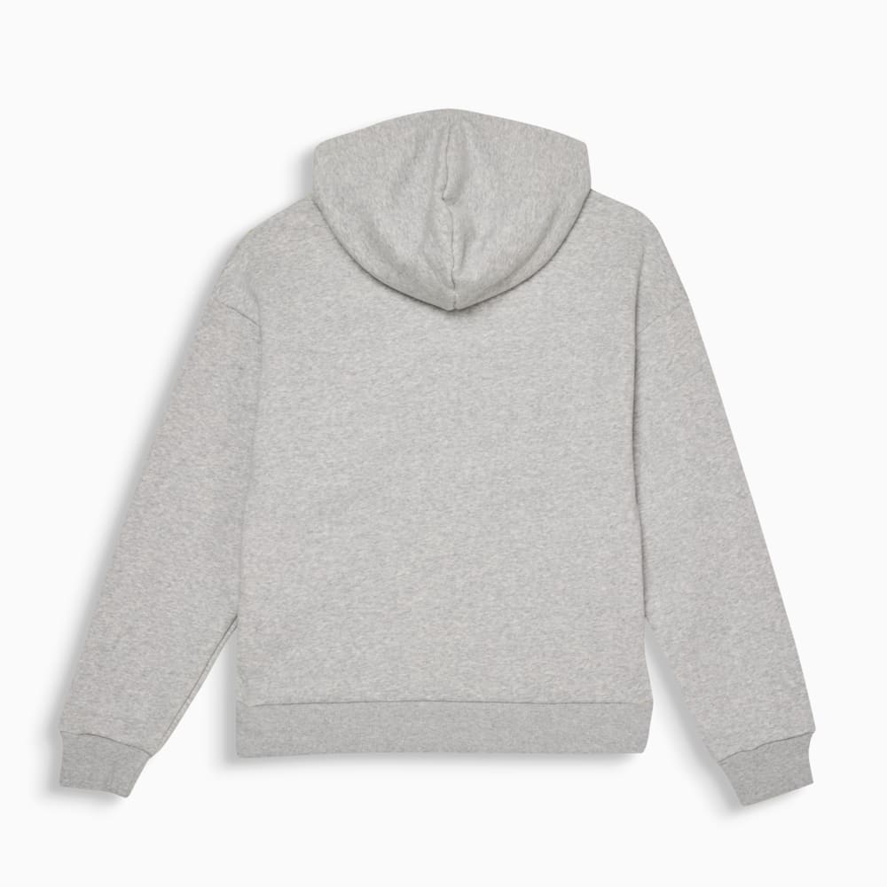 Изображение Puma Худи Elevated Hoodie Women #2: light gray heather