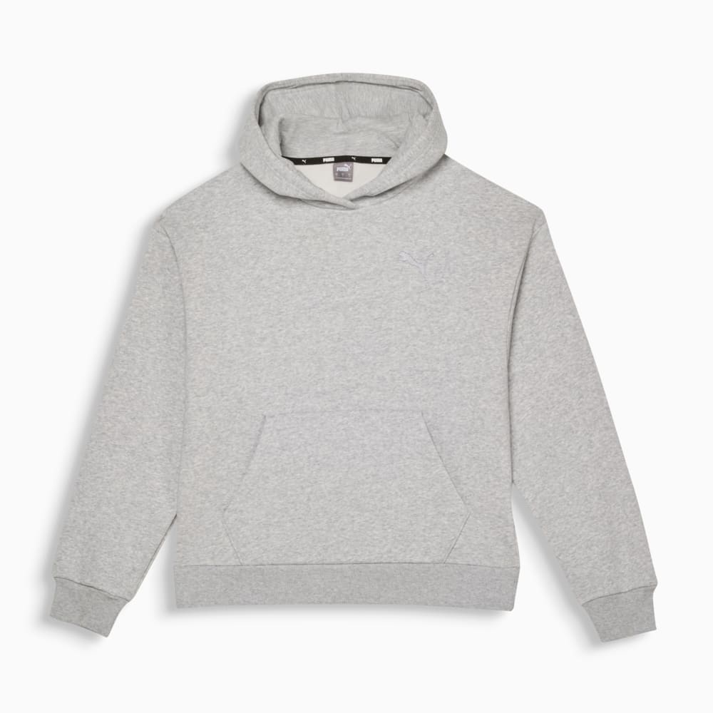 Изображение Puma Худи Elevated Hoodie Women #1: light gray heather