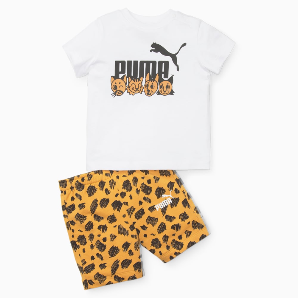 Изображение Puma Детский комплект Essentials+ PUMA Mates Set Baby #1: Puma White