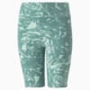 Изображение Puma Детские леггинсы High-Waist Printed Short Leggings Youth #5: Adriatic