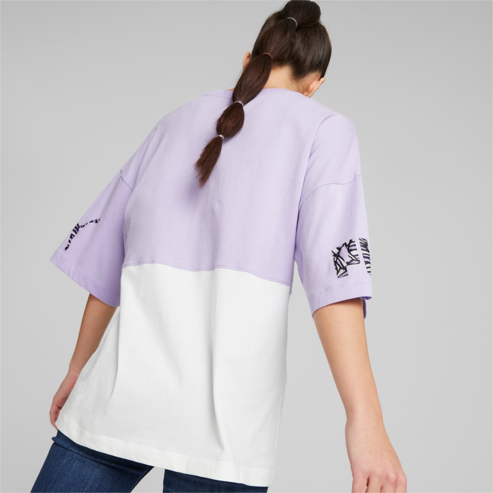 Изображение Puma Футболка PUMA POWER Novashine Tee Women #2: Vivid Violet