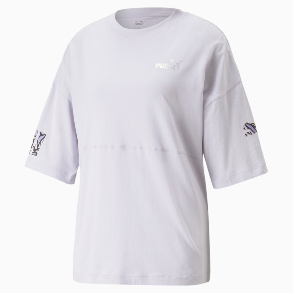 Изображение Puma Футболка PUMA POWER Novashine Tee Women #1: Spring Lavender