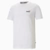 Изображение Puma Футболка Essentials+ Two-Colour Small Logo Tee Men #6: PUMA White-dark night