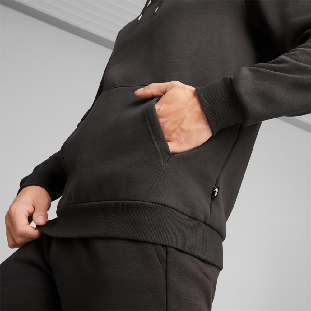 Изображение Puma Худи Essentials+ Two-Colour Small Logo Hoodie Men #2: Puma Black-Puma White